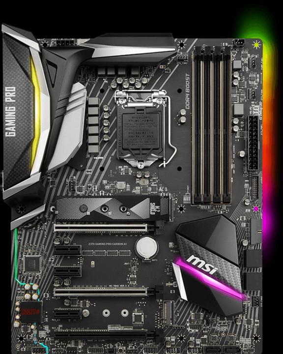 MSI Z370 Gaming Pro Carbon (LGA 1151, Intel Z370, ATX)