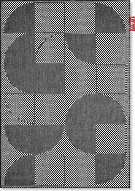 Image du produit Fatboy Carpretty Petit Jigsaw Noir/Blanc (160 x 230 cm)