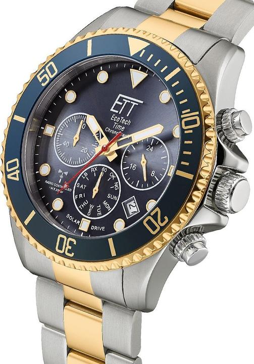 Produktbild ETT EGS-11609-35M (Funkuhr, Digitaluhr, Analoguhr, Chronograph, 44 mm)