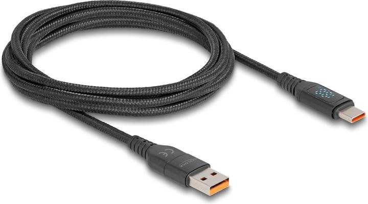 Produktbild Delock 88137 - Sync- & Ladekabel USB-C -> A/C Ladedisplay 140 W 1.2 m (1.20 m, USB 2.0)