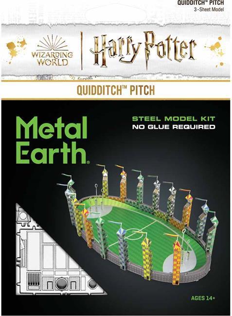 Actual product image Metal Earth Harry Potter Quidditch Pitch