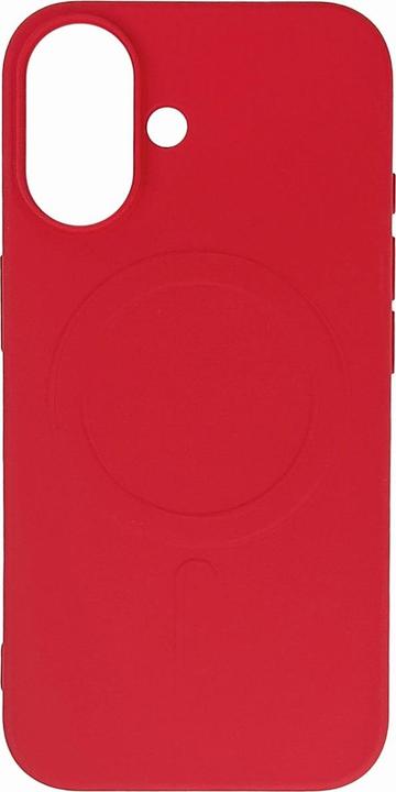 Produktbild Hurtel Liquid Silicone Case mit MagSafe für iPhone 16e - Rot (Apple iPhone 16e)