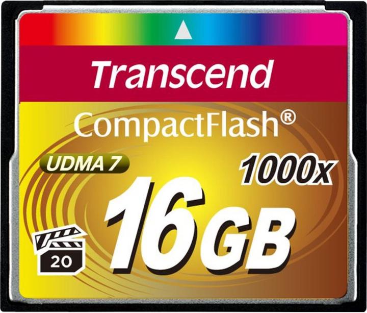 Transcend Ts16gcf1000 (16 GB, CF)