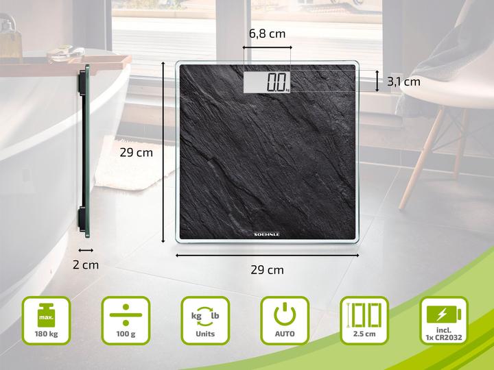 Produktbild Soehnle Style Sense Compact 300 Slate (180 kg)