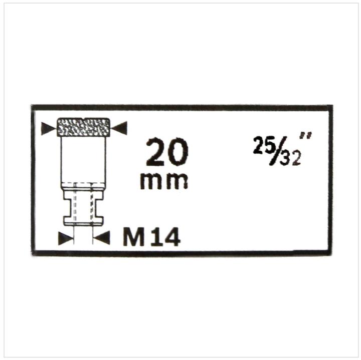 Produktbild Bosch Professional Zubehör PRO Core Cutter dry, 20 x 35 x 22,23 mm (20 mm)