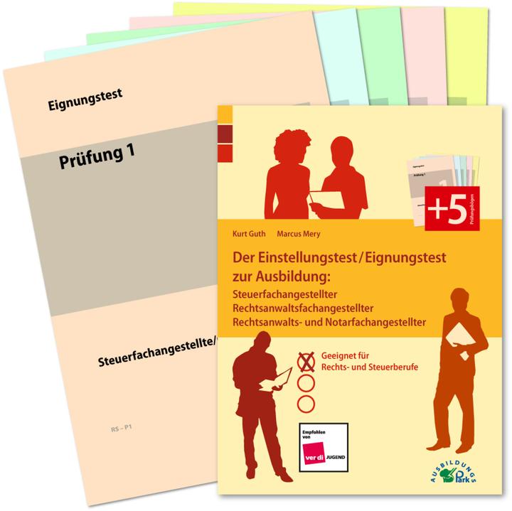 Immagine prodotto Der Einstellungstest / Eignungstest zur Ausbildung: Steuerfachangestellter, Rechtsanwaltsfachan (Tedesco, Kurt Guth, Marcus Mery, 2024)