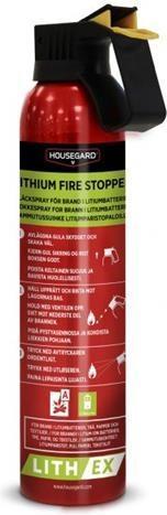 Produktbild Housegard Lith-EX, A, E, Handheld, 450 kg, Aluminium, Household, 12 bar