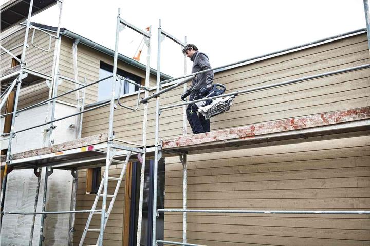 Produktbild Festool Kapp-Zugsäge KS 60 E-SET CH