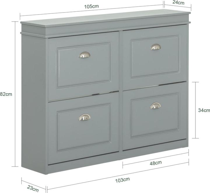Produktbild SoBuy Stanley (105 x 24 x 82 cm)