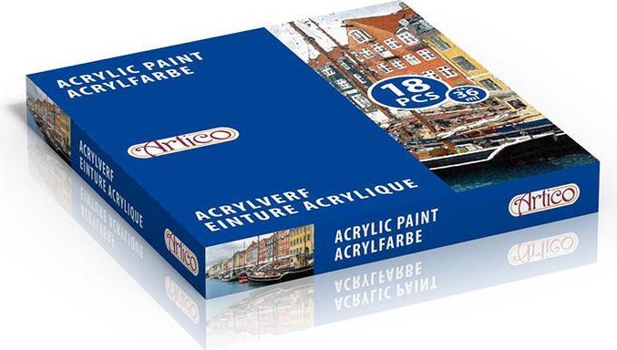 Image du produit Artist&Co Peinture acrylique (Multicolore, 36 ml)