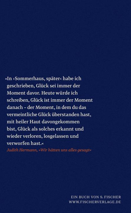 Immagine prodotto Sommerhaus, später (Tedesco, Judith Hermann, 2023)