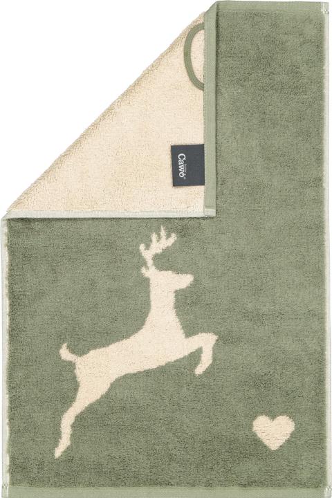 Produktbild Cawö Handtücher Alpenchic Hirsche (70 x 140 cm)