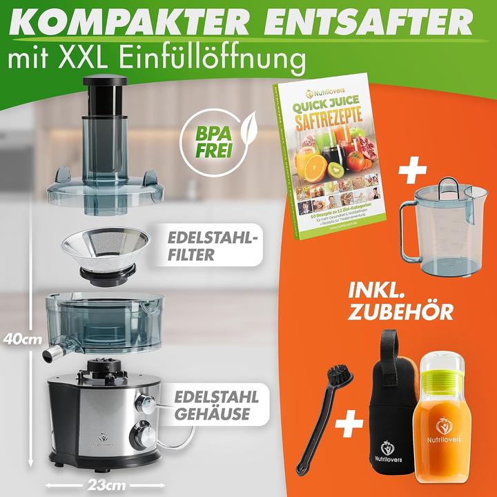 Productafbeelding Nutrilovers Quick-Juicer