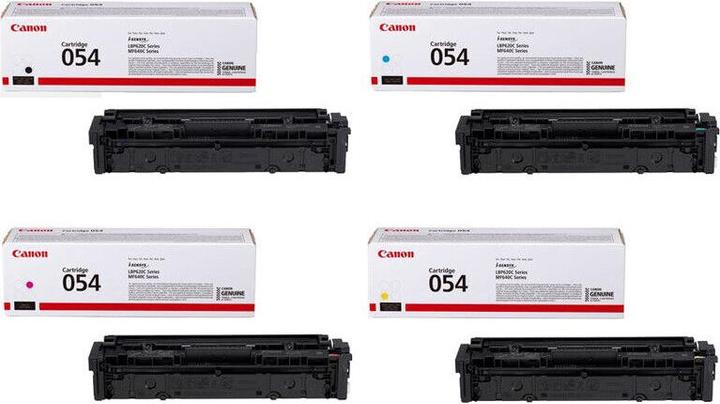 Canon 4 Original Toner 054 i-SENSYS LBP623Cdw LBP621Cw MF645Cx MF643Cdw MF641Cw