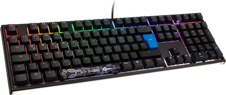 Produktbild Ducky ONE 2 Backlit PBT Gaming Tastatur, MX-Nature-White, RGB LED (DE, Kabelgebunden)