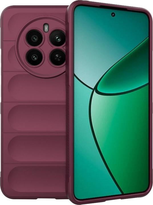 Immagine prodotto Techsuit - Magic Shield - Realme 12 4G / 12+ / 13 4G - Bordeaux (Realme 12, Xiaomi Redmi Note 13 4G)