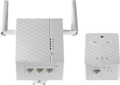 Image du produit ASUS Kit PL-AC56 Kit Powerline-Wifi pour projet d'extension de réseau MSH (P) (1200 Mbit/s)