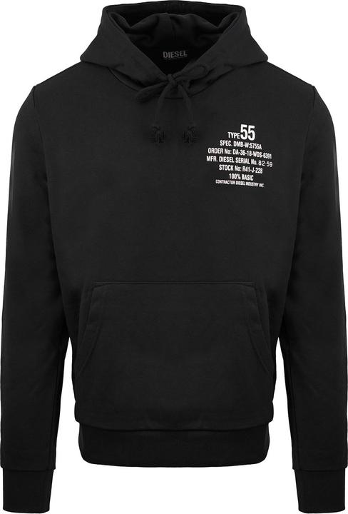 Diesel Herren Kapuzenpullover Ombre Aus Baumwolle & Polyester - Casual (S)