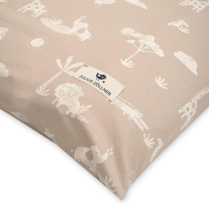 Julius Zöllner Changing mat cover made from organic, Jungle Dream (85 x 75 cm)