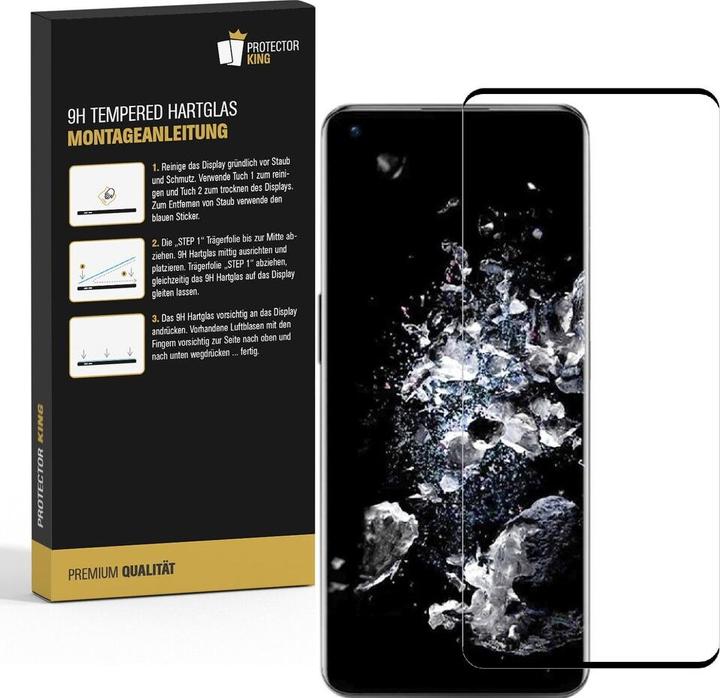 Produktbild Protectorking 6x echtes Tempered 9H Panzerhartglas 3D KLAR (6 Stück, OnePlus 11)