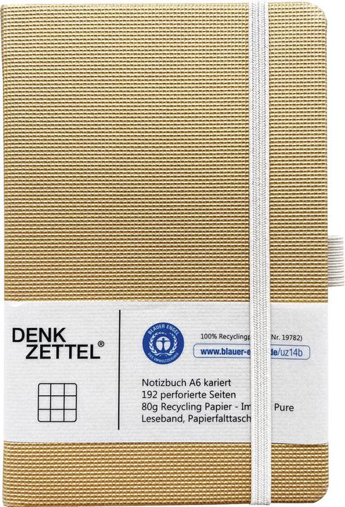 Immagine prodotto Denkzettel Taccuino Tenax (A6, Quadretti, Copertina rigida)