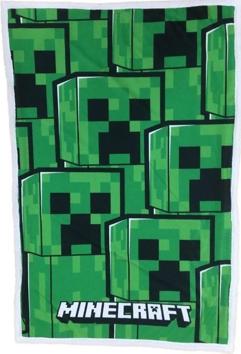 Immagine prodotto Character World MINECRAFT - Plaid '100X150cm' (150 x 100 cm)
