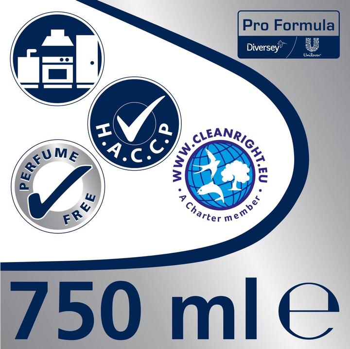 Actual product image Cif Professional stainless steel & glass