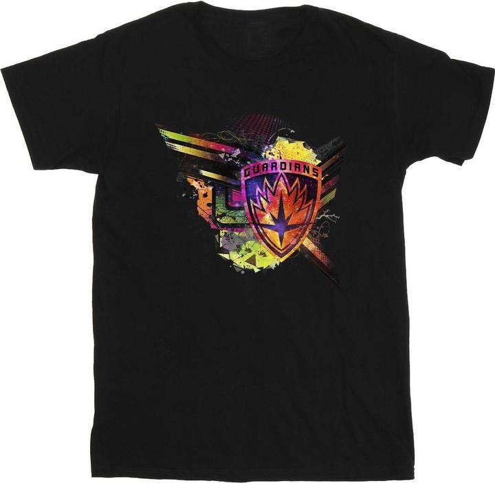 Produktbild Guardians Of The Galaxy Abstract Shield Chest TShirt (M)