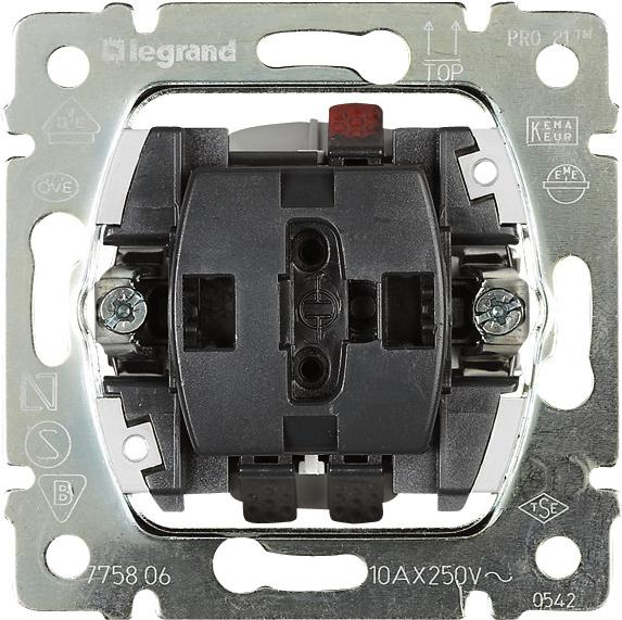 Actual product image Legrand PRO21 Blind-21 775804 Switch