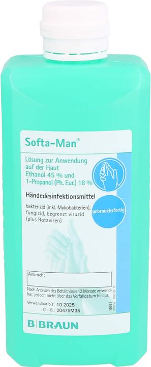 Produktbild B.Braun BRAUN Softa-Man Händedesinfektionsmittel, 500 ml Lösung (500 ml)