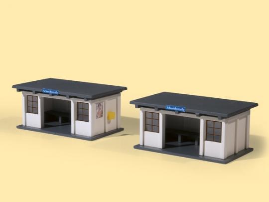 Actual product image Auhagen 11419 H0 Bus shelter