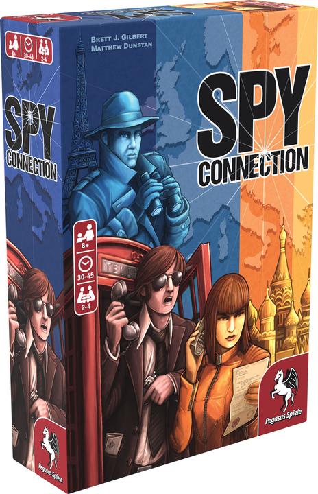 Immagine prodotto Pegasus 51224G - Spy Connection, gioco da tavolo, per 2-4 giocatori, dagli 8 anni in su (Tedesco, Inglese)