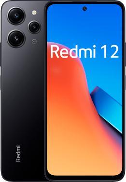 Image du produit Xiaomi Redmi 12 (256 Go, Midnight Black, 6.79", Double SIM hybride, 50 Mpx, 4G)