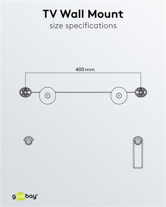 Produktbild Goobay EasyMount (Wand, 70", 50 kg)