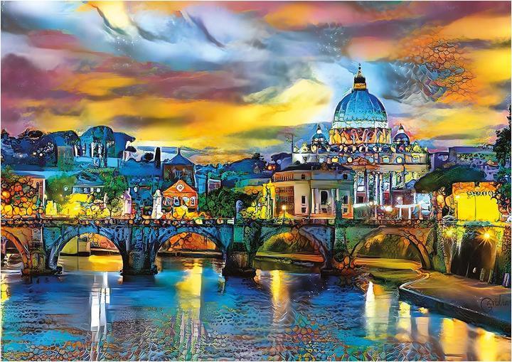 Immagine prodotto Educa Puzzle della Basilica di San Pietro/Engelsbrücke 1500 pezzi (1500 pezzi)