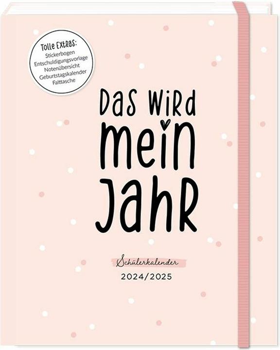 Image du produit Calendrier scolaire 2024 / 2025 Ce sera mon année (17 x 21,5 cm, Couverture rigide, Allemand)
