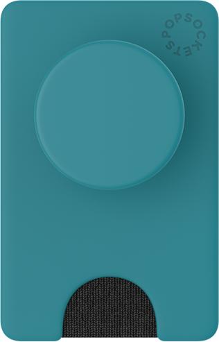 Productafbeelding PopSockets Geborsteld veganistisch leer Zwart (2e generatie, verwisselbaar)