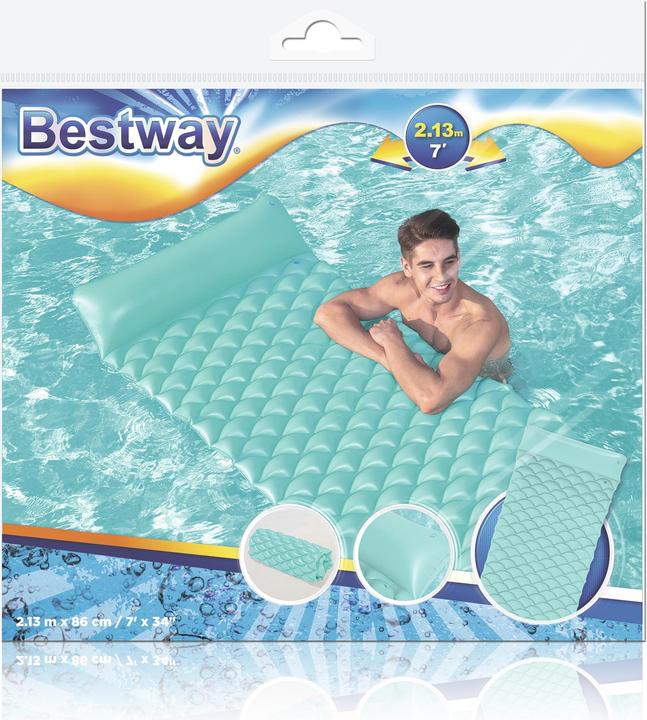 Actual product image Bestway Float'n Roll Air Mat 213x86cm
