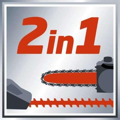 Actual product image Einhell GE-HC18Li T Solo Power X Change (Cordless hedgecutters)