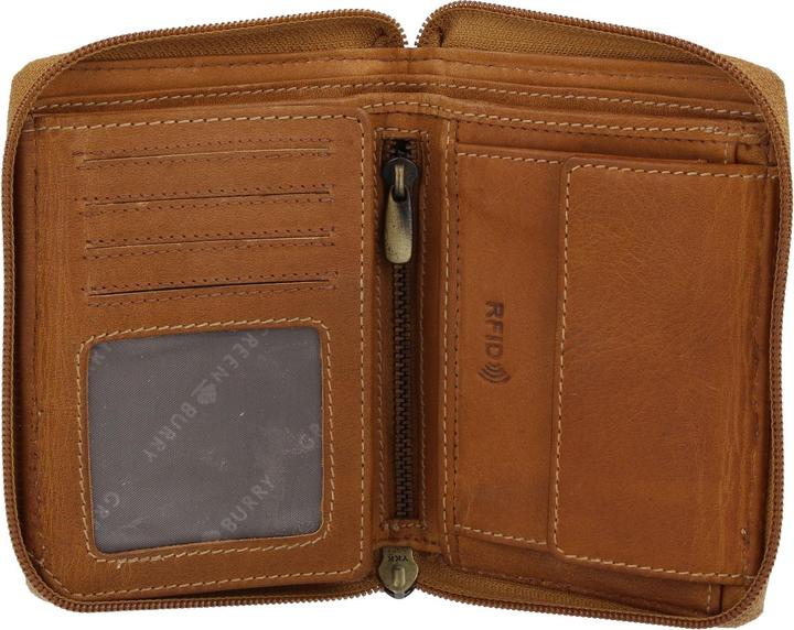 Immagine prodotto Greenburry Portafoglio Tornado con protezione RFID in pelle 10 cm