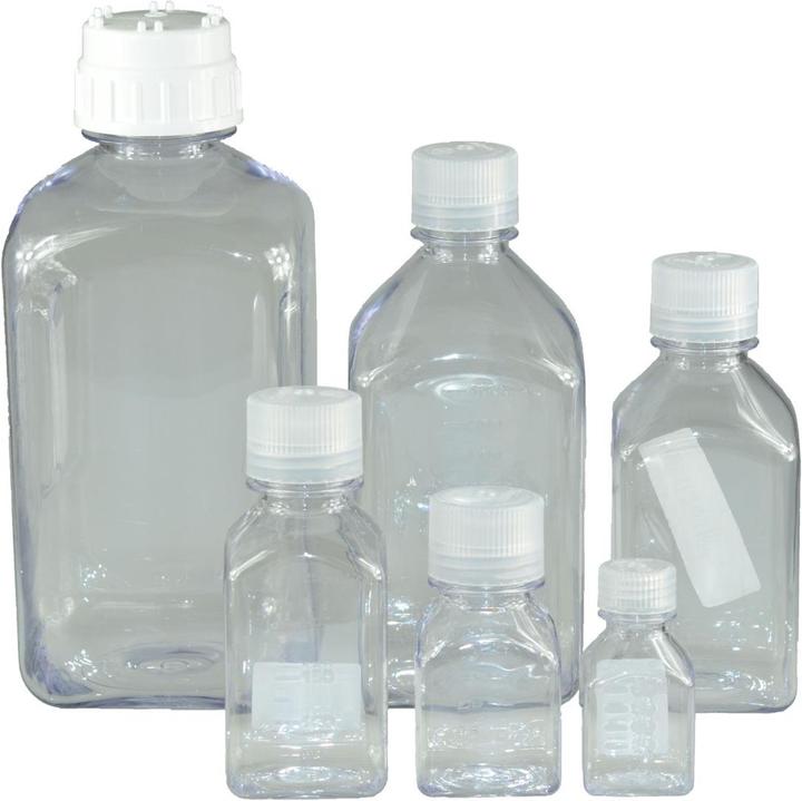 Nalgene Polycarbonatflaschen quaderförmig