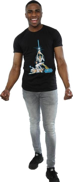 Image du produit Star Wars - T-shirt LUKE AND LEIA CHARACTER - Homme (L)