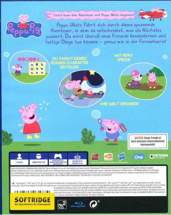 Produktbild Game Meine Freundin Peppa Pig (PS4, DE)