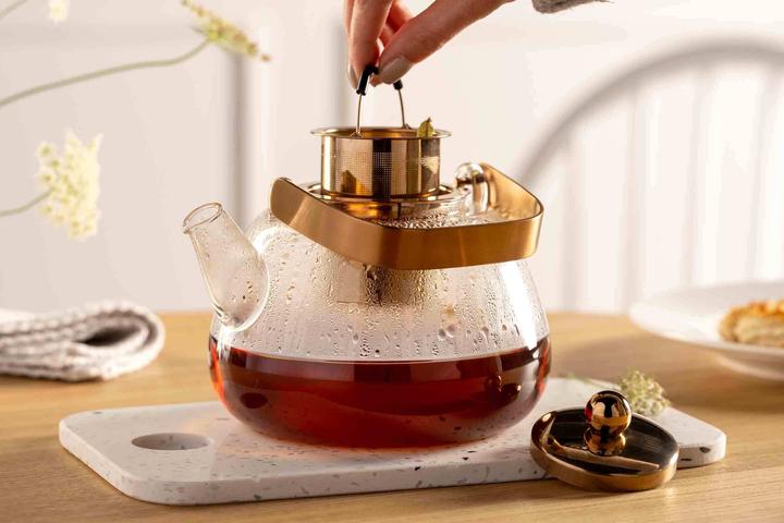 Produktbild Leonardo Tè Per Te Teekanne mit Metallhenkel + Stövchen (1.20 l)