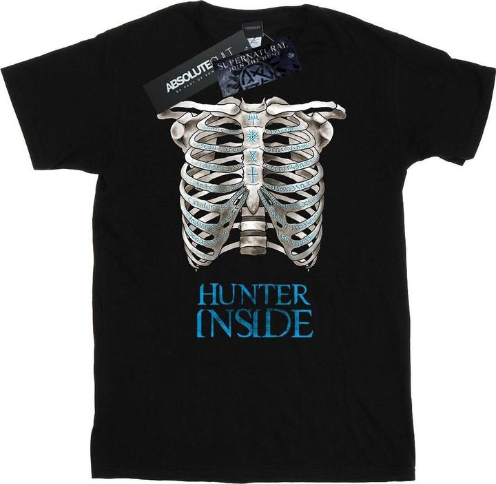 Actual product image Supernatural Mens Hunter Inside T-Shirt (XXL)