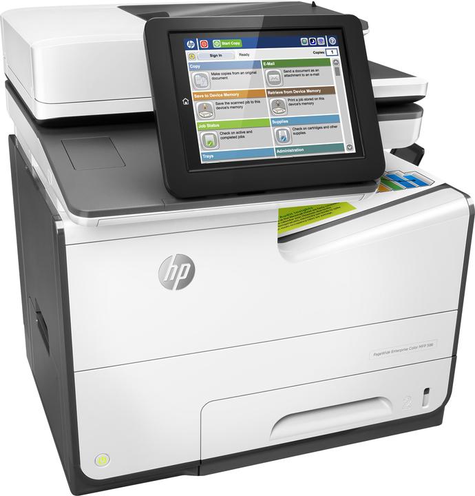 Produktbild HP Page Wide Enterprise Color MFP 586dn (Tintenpatrone, Farbe)