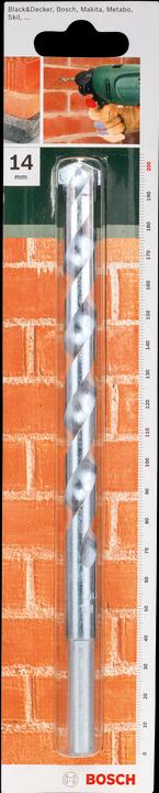 Produktbild Bosch Zubehör Steinbohrer nach ISO 5468 D= 14,0 mm L= 200 mm (10 mm)