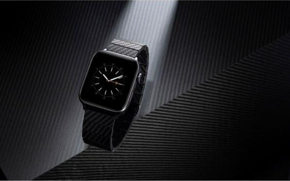 Produktbild Pitaka Carbon Fiber Link Bracelet Modern Band 38-40mm (38 mm, 40 mm, Kohlefaser)