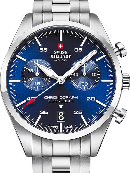Swiss Military Quartz Chronograph (Chronograph, 43 mm)