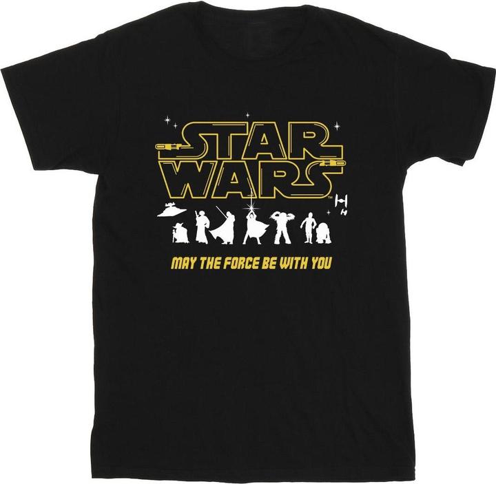 Actual product image Star Wars Mens Silhouettes Force T-Shirt (L)